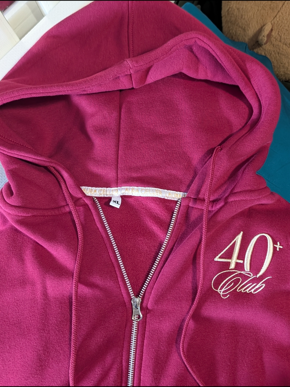 LAURA GELLER NEW YORK 40+ Club Zip-Up Sweatshirt - Picture 6 of 12